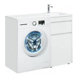Тумба с раковиной Aquanet Токио 110 R белый (напольная, 1 ящик) арт. 00239299_