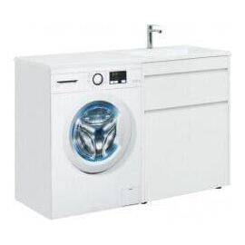 Тумба с раковиной Aquanet Токио 130 R белый (напольная, 1 ящик) арт. 00239303_