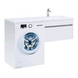 Тумба с раковиной Aquanet Токио 130 R белый (подвесная, 1 ящик) арт. 00239218_