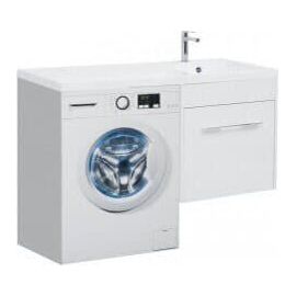 Тумба с раковиной Aquanet Августа 120 R белый арт. 00239782_
