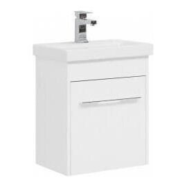 Тумба с раковиной Aquanet Августа 50 (Moduo Slim) белый арт. 00254069_
