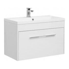 Тумба с раковиной Aquanet Августа 90 белый арт. 00225441_