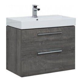 Тумба с раковиной Aquanet Nova 75 дуб рошелье (2 ящика) арт. 00245255_
