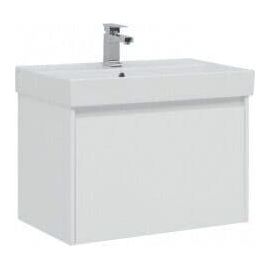 Тумба с раковиной Aquanet Nova Lite 75 белый (1 ящик) арт. 00245243_