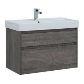 Тумба с раковиной Aquanet Nova Lite 90 дуб рошелье (2 ящика) арт. 00245249_