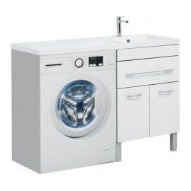 Тумба с раковиной Aquanet Верона 120 R белый (напольная, 1 ящик, 2 дверцы) арт. 00239949_