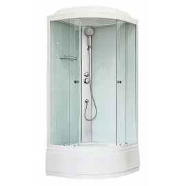 Душевая кабина Royal Bath  RB 90CK5-WT (белое/прозрачное)_