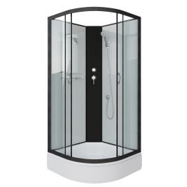Душевая кабина Niagara Classic NG-6703-14BK 800х800х2000_