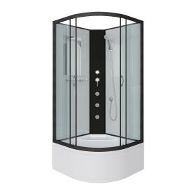 Душевая кабина Niagara Classic NG-6708-14BKG 900х900х2000_