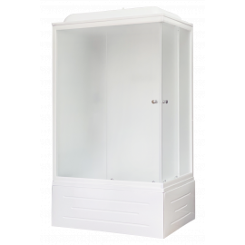 Душевая кабина Royal Bath  RB 8120BP5-WC (белое/матовое) левая_