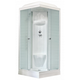 Душевая кабина Royal Bath  RB 90HP6-WC (белое/матовое)_