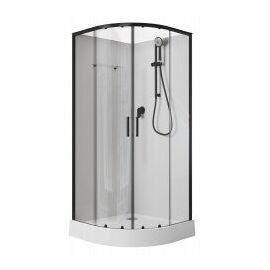 Душевая кабина Aquanet Passion EVO R black 90x90 набор 1_