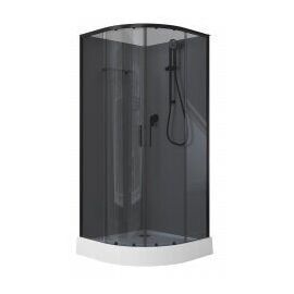 Душевая кабина Aquanet Passion EVO R black 90x90 набор 4_