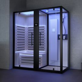 Инфракрасная сауна SSWW S619A  с душевой секцией_