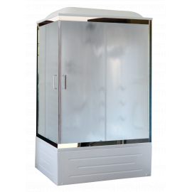 Душевая кабина Royal Bath 8100BP2-M-CH (матовое) правая 100x80x217_