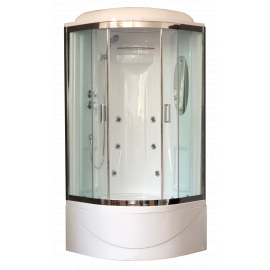 Душевая кабина Royal Bath 90BK2-T-CH (прозрачное) 90x90x217_