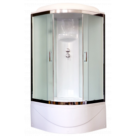 Душевая кабина Royal Bath 90BK6-WC-CH (белое/матовое) 90x90x217_