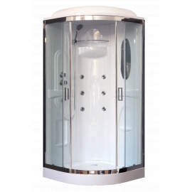 Душевая кабина Royal Bath 90HK2-T-CH (прозрачное) 90x90x217_