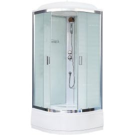 Душевая кабина Royal Bath RB90CK5-WC-CH 90х90 см_