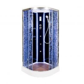 Душевая кабина Deto BM1510 LED с гидромассажем_