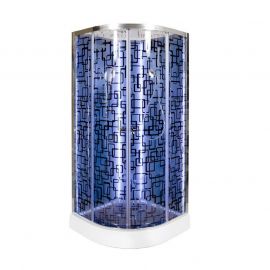 Душевая кабина Deto BM1590 N LED с гидромассажем_