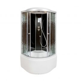 Душевая кабина Deto L810 с электрикой BLACK_