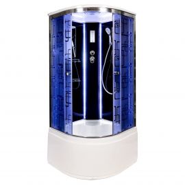 Душевая кабина Deto BМ4510 LED BLACK_