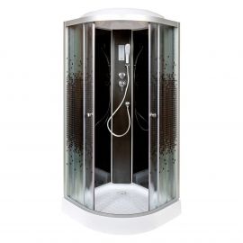 Душевая кабина Deto L801 с электрикой BLACK_