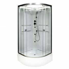 Душевая кабина Deto L590 N LED с гидромассажем_