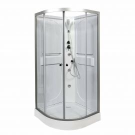 Душевая кабина Deto L601 N LED с гидромассажем_