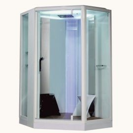 Душевая кабина Orans OLS-SR89106S белая, с баней_