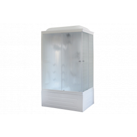 Душевая кабина Royal Bath 8100BP2-M (матовое) левая 100x80x217_