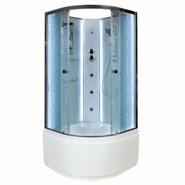 Душевая кабина Deto EM4510 N LED с гидромассажем_