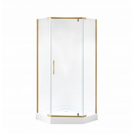 Душевой уголок Niagara Nova NG-6434-08 GOLD 100х100х195_