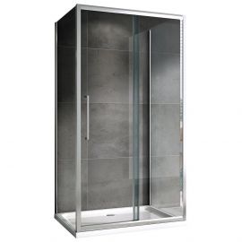 Душевой уголок ABBER Schwarzer Diamant AG30100H-S80-S80_