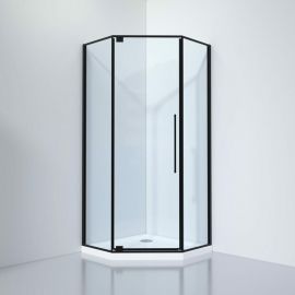 Душевой уголок Black&White S815 BC 100х100х195_