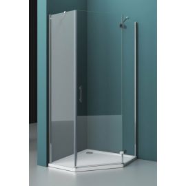Душевой уголок BelBagno KRAFT-P-1-90-C-Cr-L_