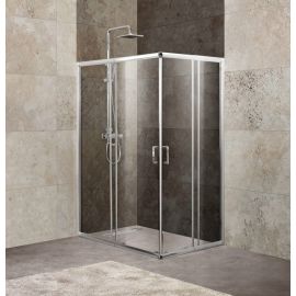 Душевой уголок BelBagno UNIQUE-AH-2-100/115-75/90-C-Cr_