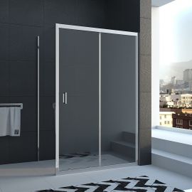 Душевой уголок Veconi Rovigo 110х80х185 стекло прозрачное профиль хром RV046-11080PR-01-19C1_
