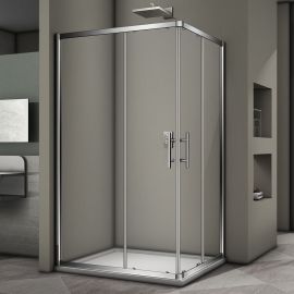 Душевой уголок Veconi Rovigo 120x80x190 стекло прозрачное профиль хром RV30-12080PR-01-19C3_