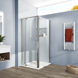 Душевой уголок Vincea Intra VSR-1I901090CL, 900/1000*900, хром, стекло прозрачное, Размер: 90х90, Стекло: Прозрачное_