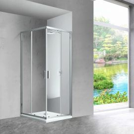 Душевой уголок Vincea Scala VSS-2SC900CL, 900*900, хром, стекло прозрачное_