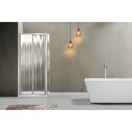 Душевой уголок Vincea Garda VSR-1G8080CH, 800*800, хром, стекло шиншилла, Размер: 80х80, Профиль: Хром, Стекло: Шиншилла_