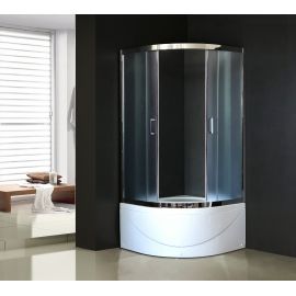 Душевой угол Royal Bath 100BK-C-CH 100x100x200 (матовое)_