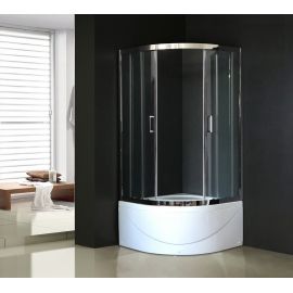Душевой угол Royal Bath 90BK-T-CH 90x90x200 (прозрачное)_