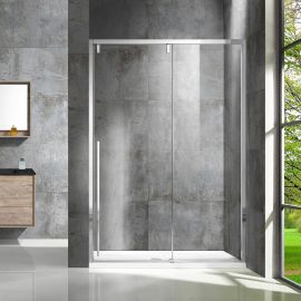 Душевая дверь Vincea Lugano VDS-1L150CL-1, профиль хром, стекло прозрачное, Размер: 150, Профиль: Хром, Стекло: Прозрачное_