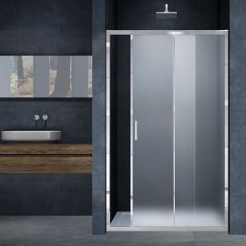 Душевая дверь Vincea Alpha VDS-3AL130MT, профиль хром, стекло текстурное_
