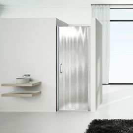 Душевая дверь Vincea Orta VPP-1O700CH-L, профиль хром, стекло шиншилла_