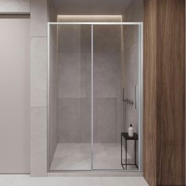 Душевая дверь Vincea Slim-U VDS-2SU140CL, профиль хром, стекло прозрачное_