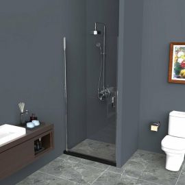 Душевая дверь BelBagno UNO-B-1-85-C-Cr_